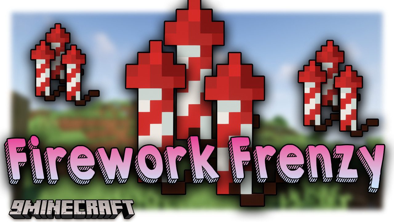 Firework Frenzy Mod (1.19.3, 1.18.2) - Rebalancing The Firework Crossbow 1