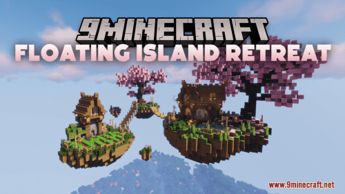 Floating Island Retreat Map (1.21.1, 1.20.1) – Lovely Survival Sky Island Thumbnail