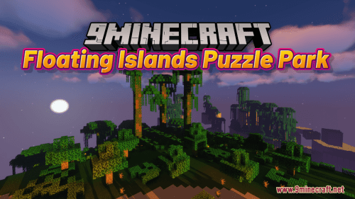 Floating Islands Puzzle Park Map (1.19.3, 1.19.2) – Escape the Puzzle Thumbnail