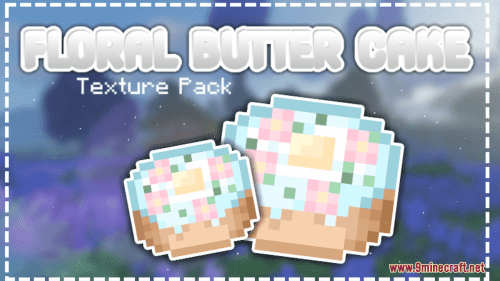 Floral Butter Cake Resource Pack (1.20.6, 1.20.1) – Texture Pack Thumbnail