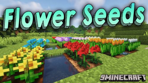 Flower Seeds Mod (1.20.4, 1.19.2) – Replanting Flowers Thumbnail