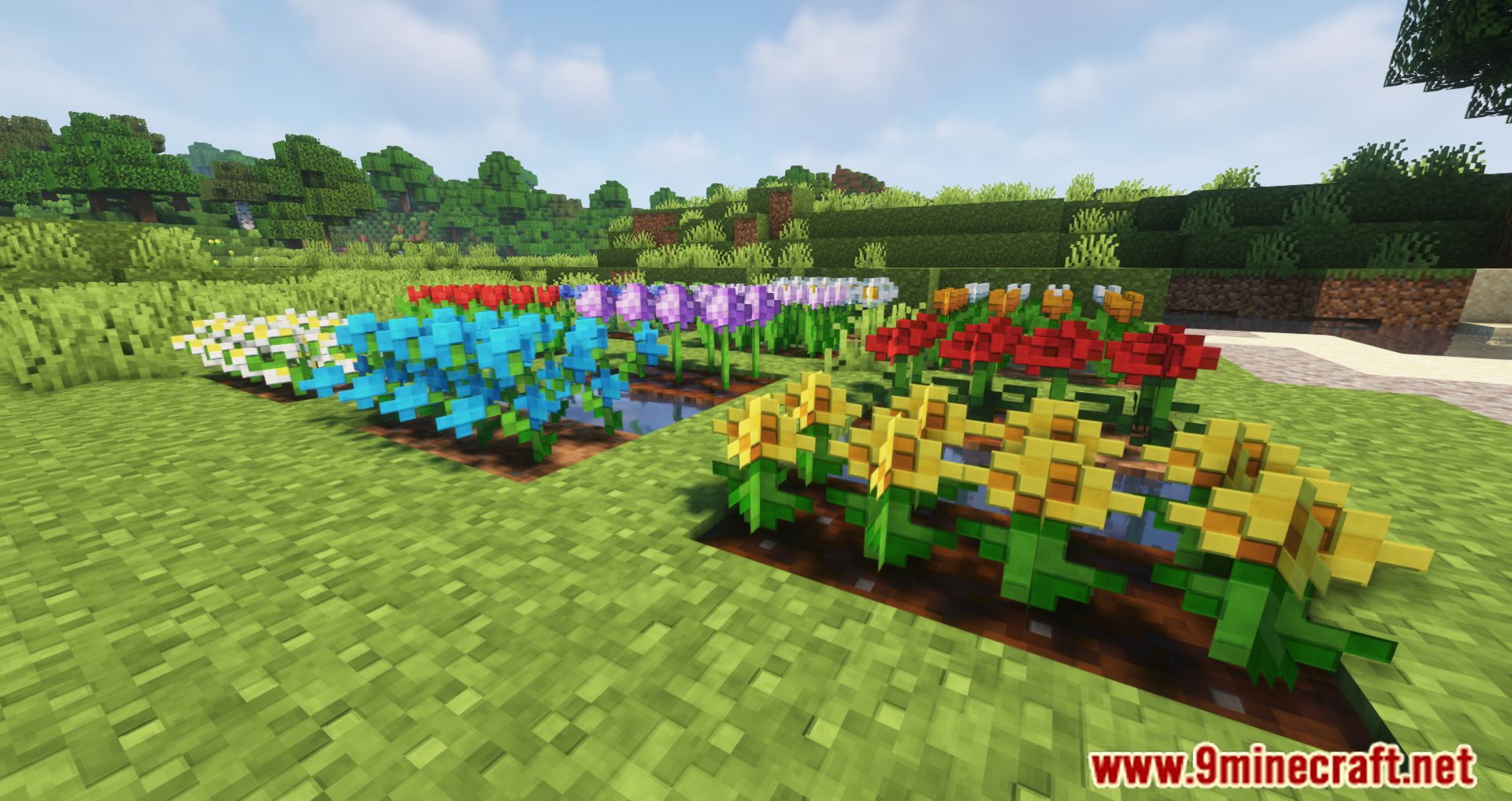 Flower Seeds Mod (1.20.4, 1.19.2) - Replanting Flowers 2