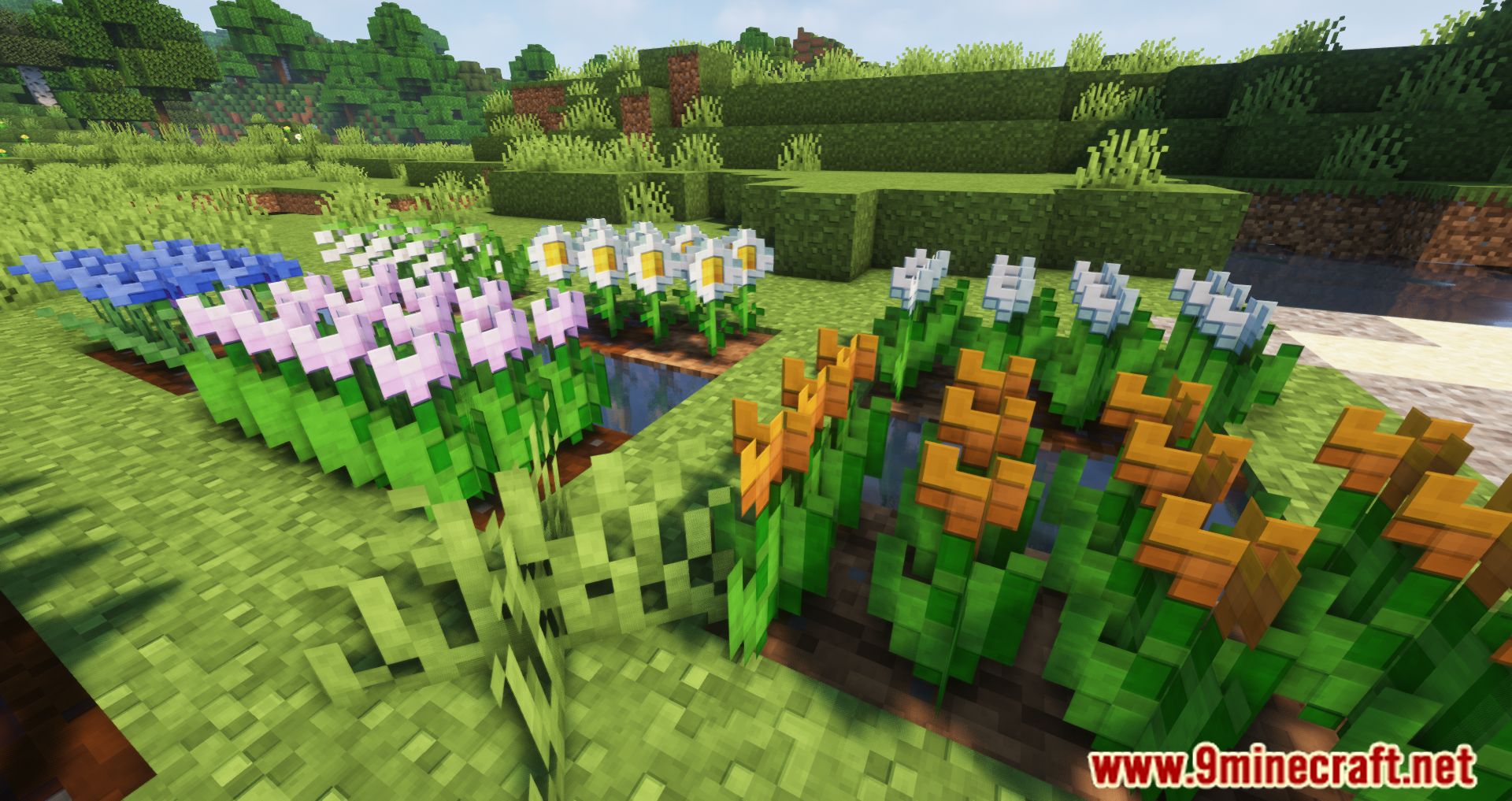 Flower Seeds Mod (1.20.4, 1.19.2) - Replanting Flowers 4