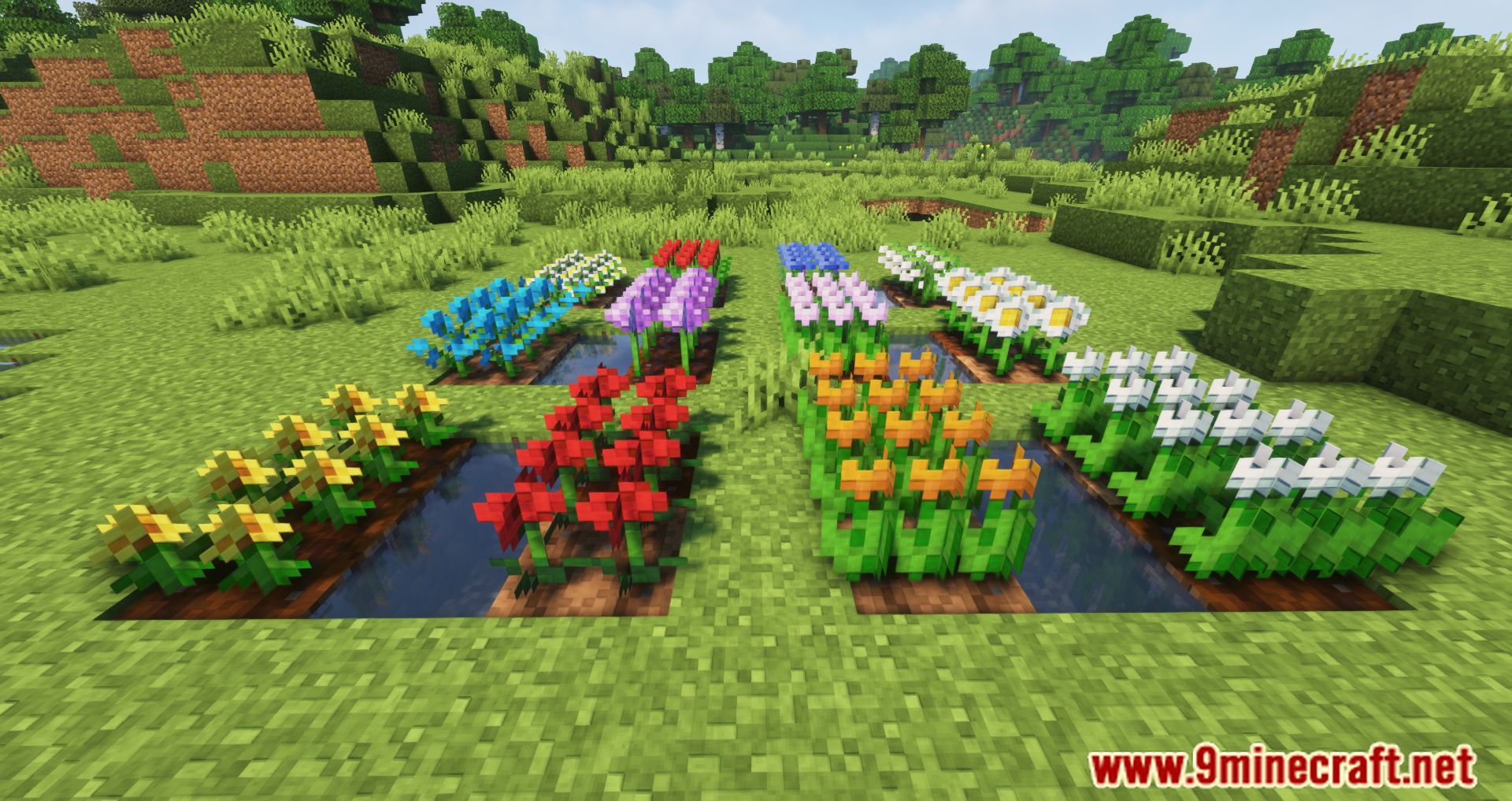 Flower Seeds Mod (1.20.4, 1.19.2) - Replanting Flowers 7