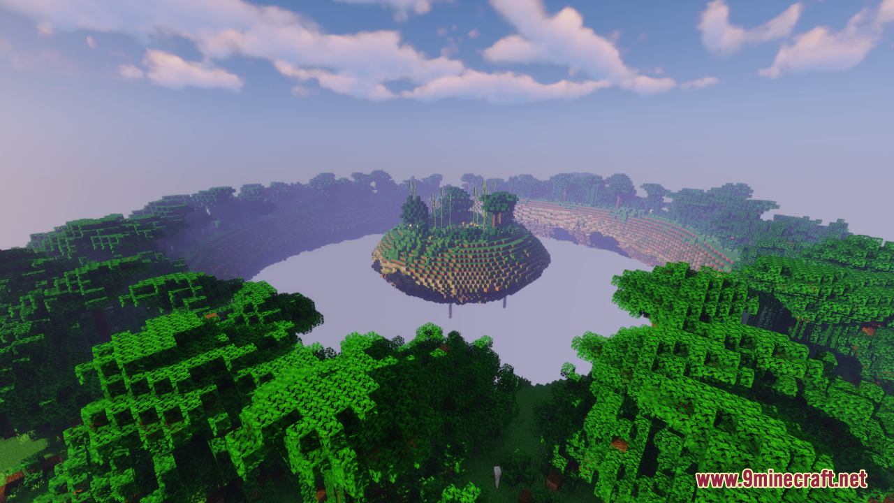 Flying Tropical Islands Map (1.21.1, 1.20.1) - Survive on Tropical Sky Islands 8