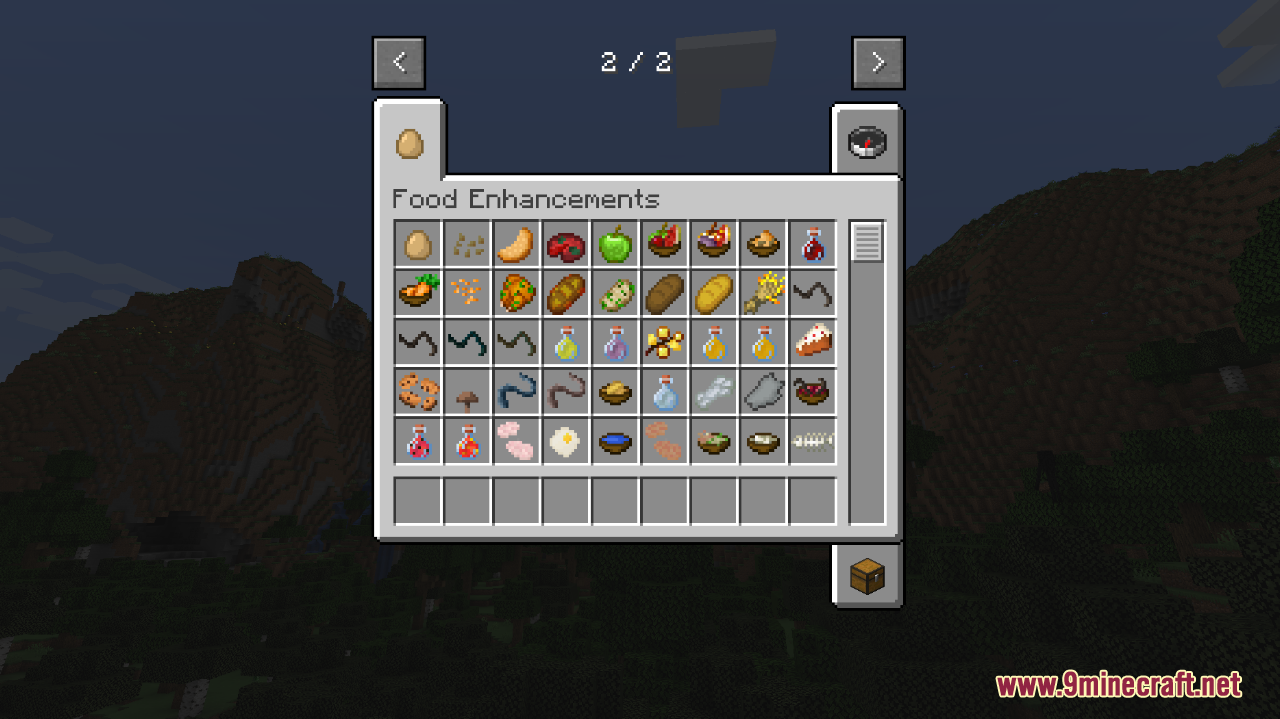 Food Enhancements Mod (1.19.2, 1.18.2) - Dinner Time 2