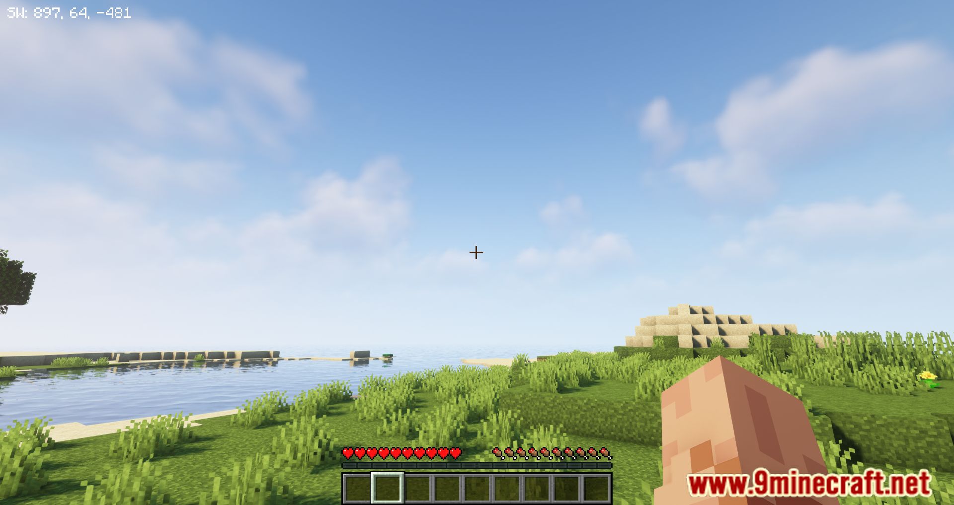 GUI Compass Mod (1.20.4, 1.19.4) - Better Compass Tooltip 9