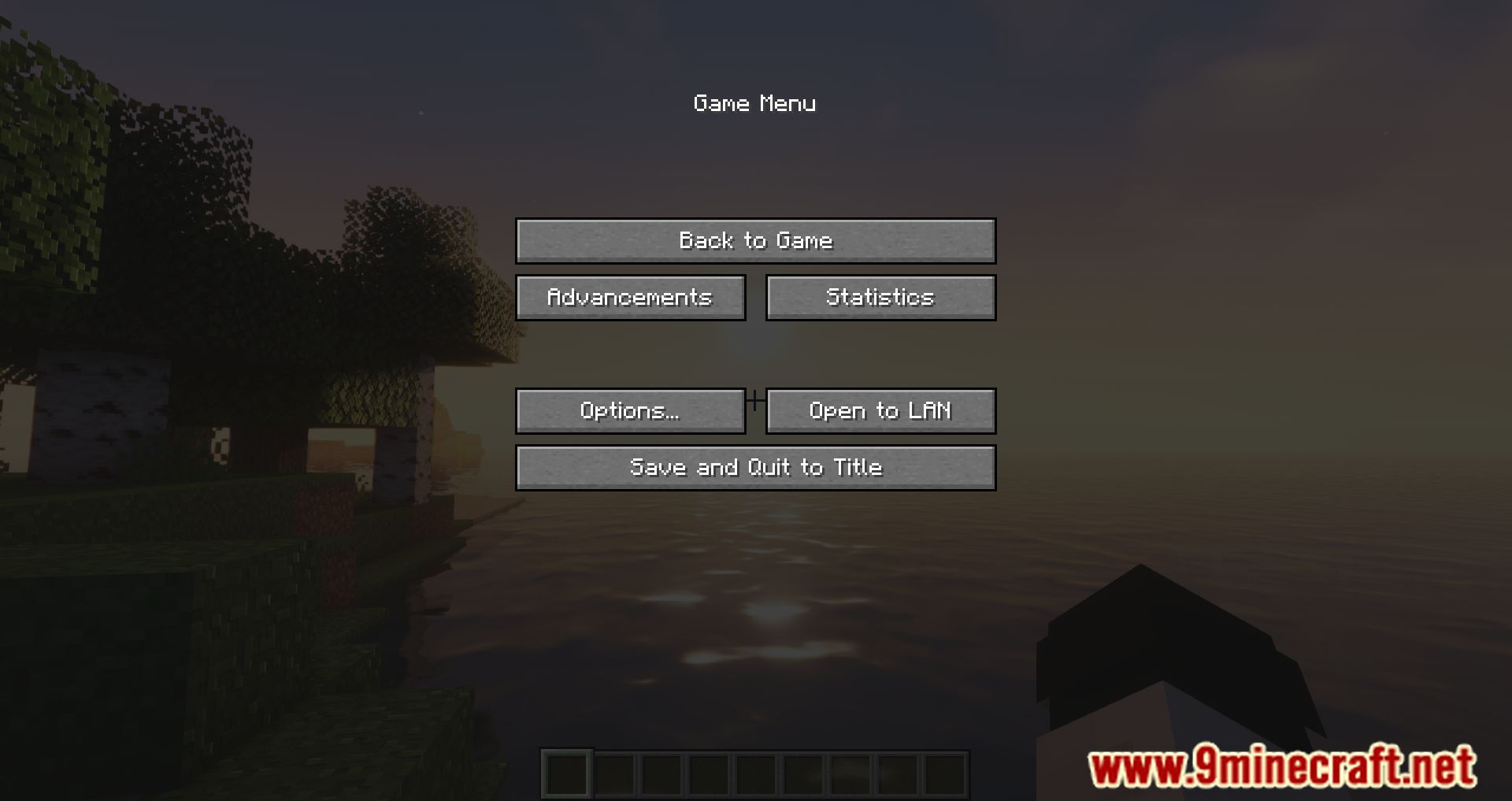 Game Menu Remove GFARB Mod (1.20.4, 1.19.4) - Clean and Unequivocal Menu 3