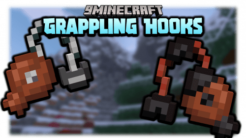Grappling Hooks Data Pack (1.19.3, 1.19.2) – Mobility Items Thumbnail