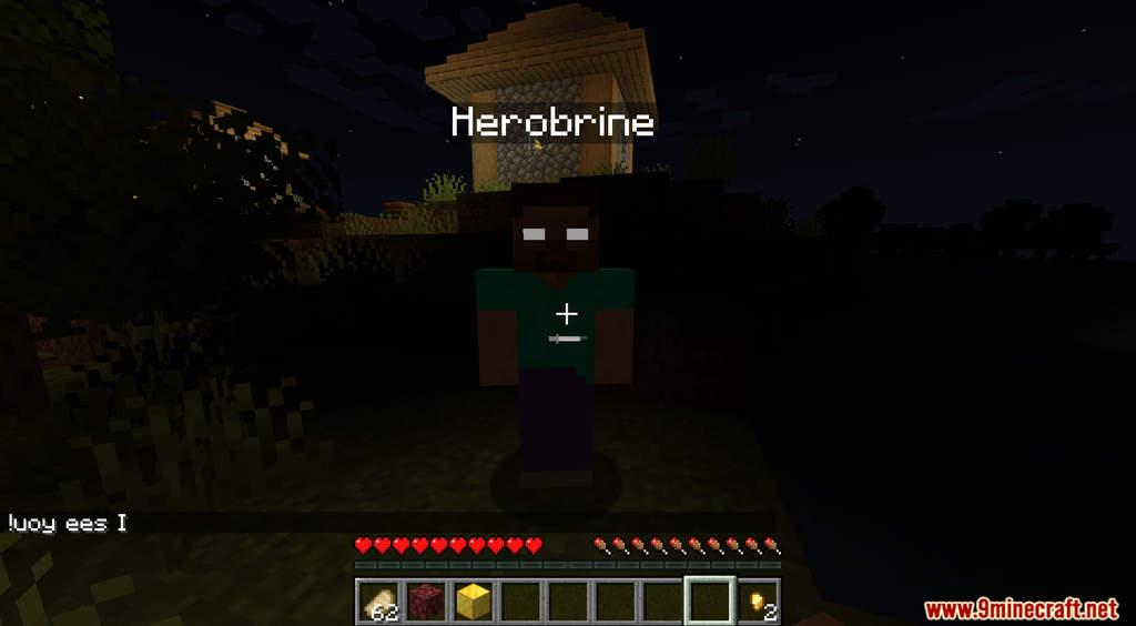 Herobrine Data Pack (1.19.3, 1.19.2) - Minecraft Creepypasta 9