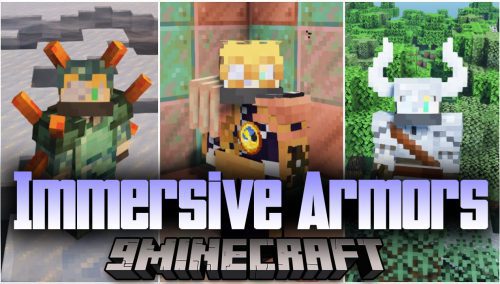 Immersive Armors Mod (1.20.1, 1.19.4) – Vanilla Faithful Armor Sets Thumbnail