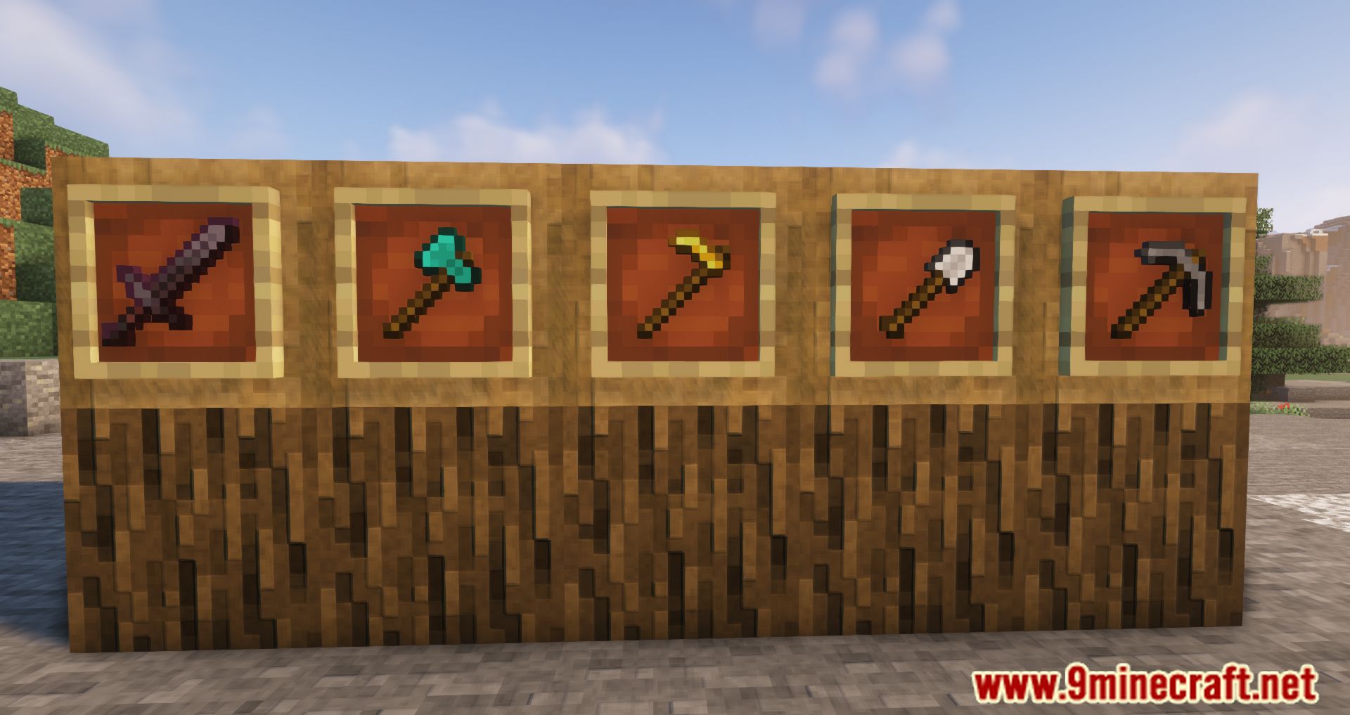 Item Model Fix Mod (1.19.2, 1.18.2) - Tools and Weapons Models Revamped 2
