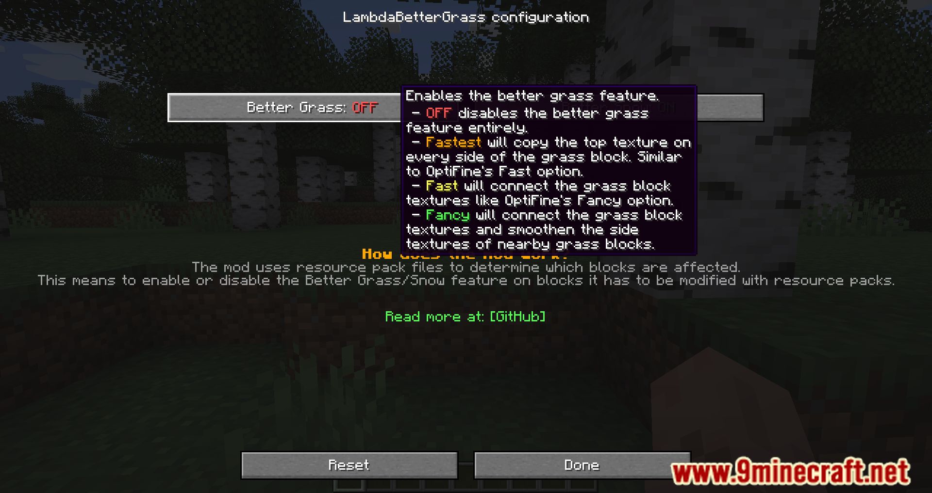 Lambda Better Grass Mod (1.20.1, 1.19.4) - Grass Focused Settings 3