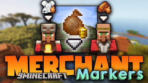 Merchant Markers Mod (1.21.1, 1.20.1) – Easily Recognize The Right Traders Thumbnail