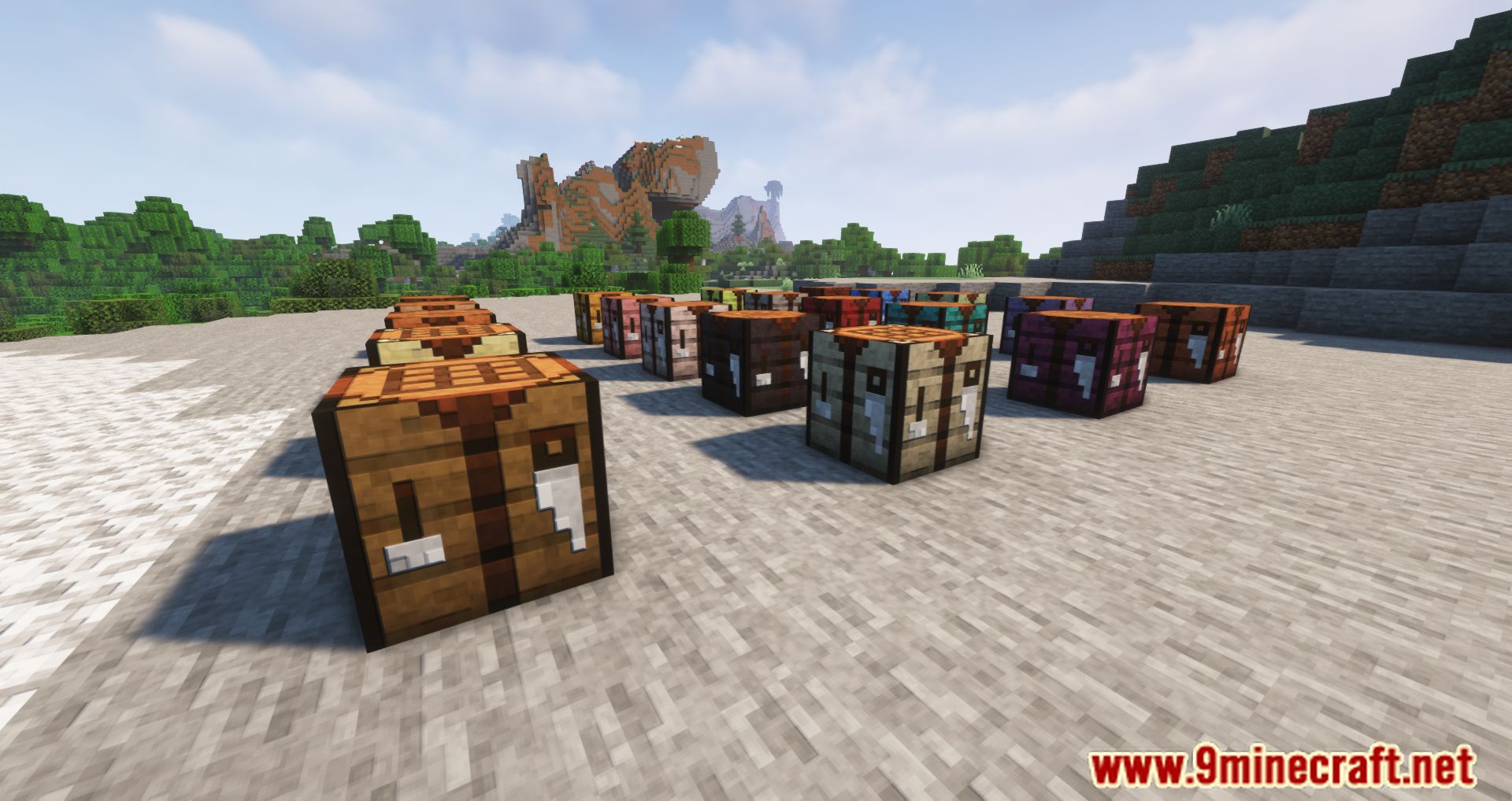 More Crafting Tables Mod (1.20.4, 1.19.4) - More Variants for The Ultimate Block 4