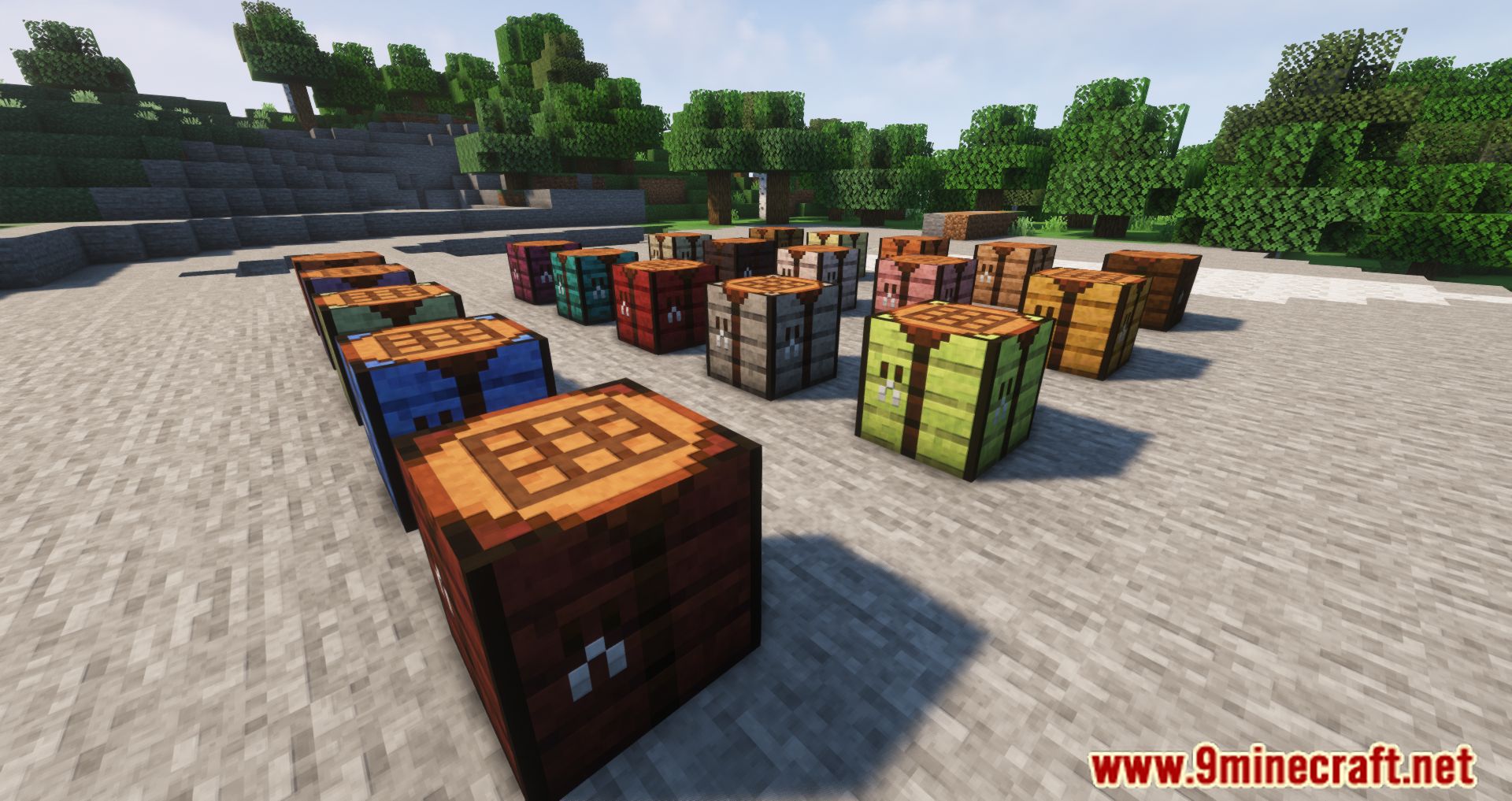 More Crafting Tables Mod (1.20.4, 1.19.4) - More Variants for The Ultimate Block 6