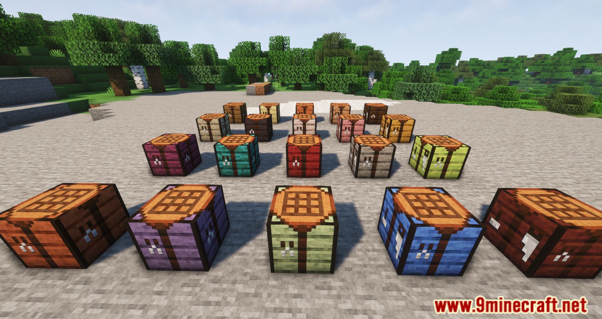 More Crafting Tables Mod (1.20.4, 1.19.4) - More Variants for The Ultimate Block 7