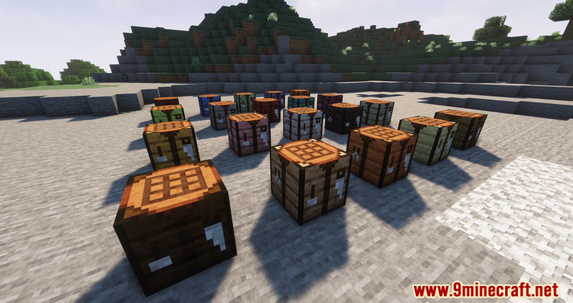 More Crafting Tables Mod (1.20.4, 1.19.4) - More Variants for The Ultimate Block 8