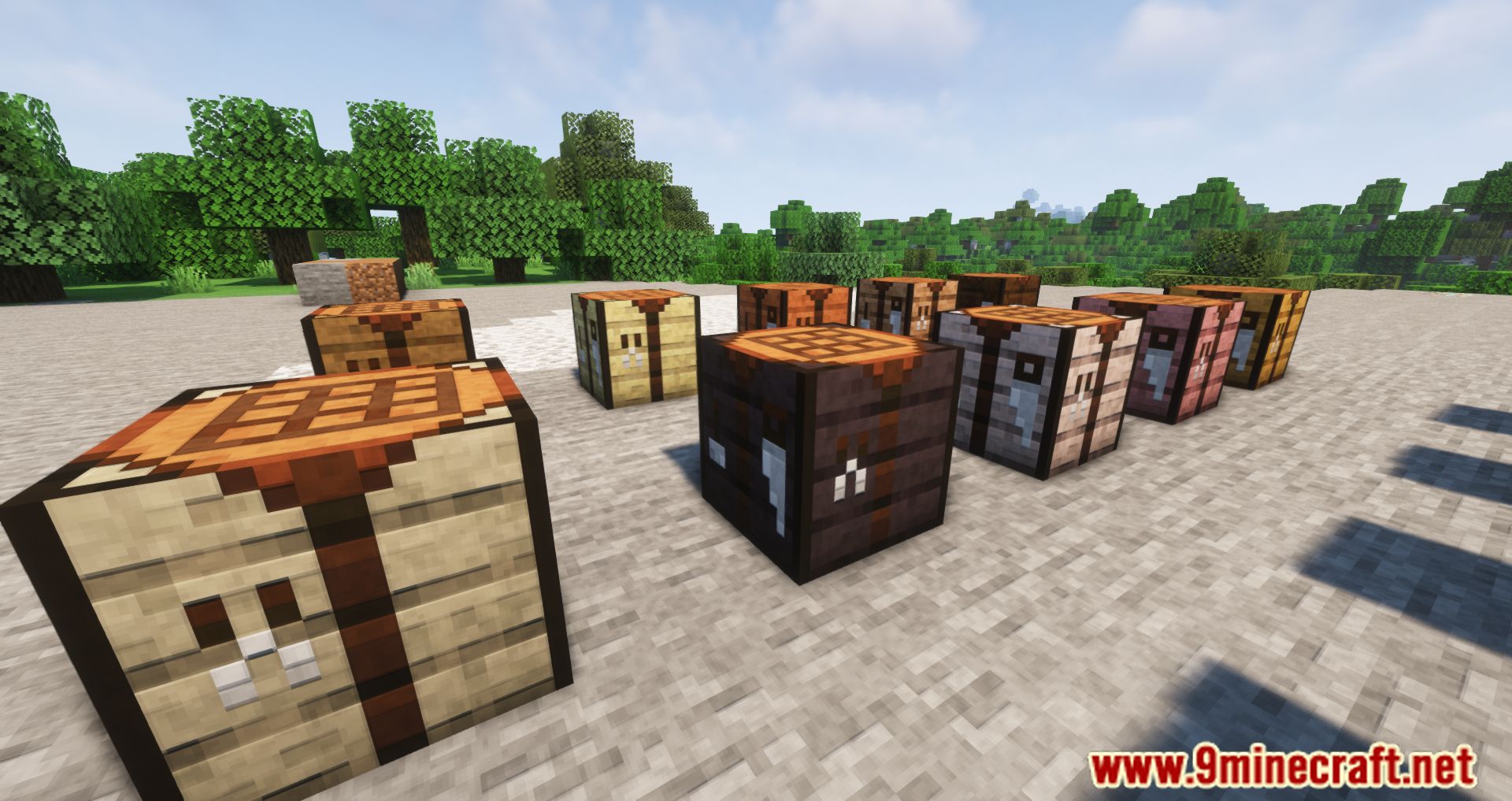 More Crafting Tables Mod (1.20.4, 1.19.4) - More Variants for The Ultimate Block 10
