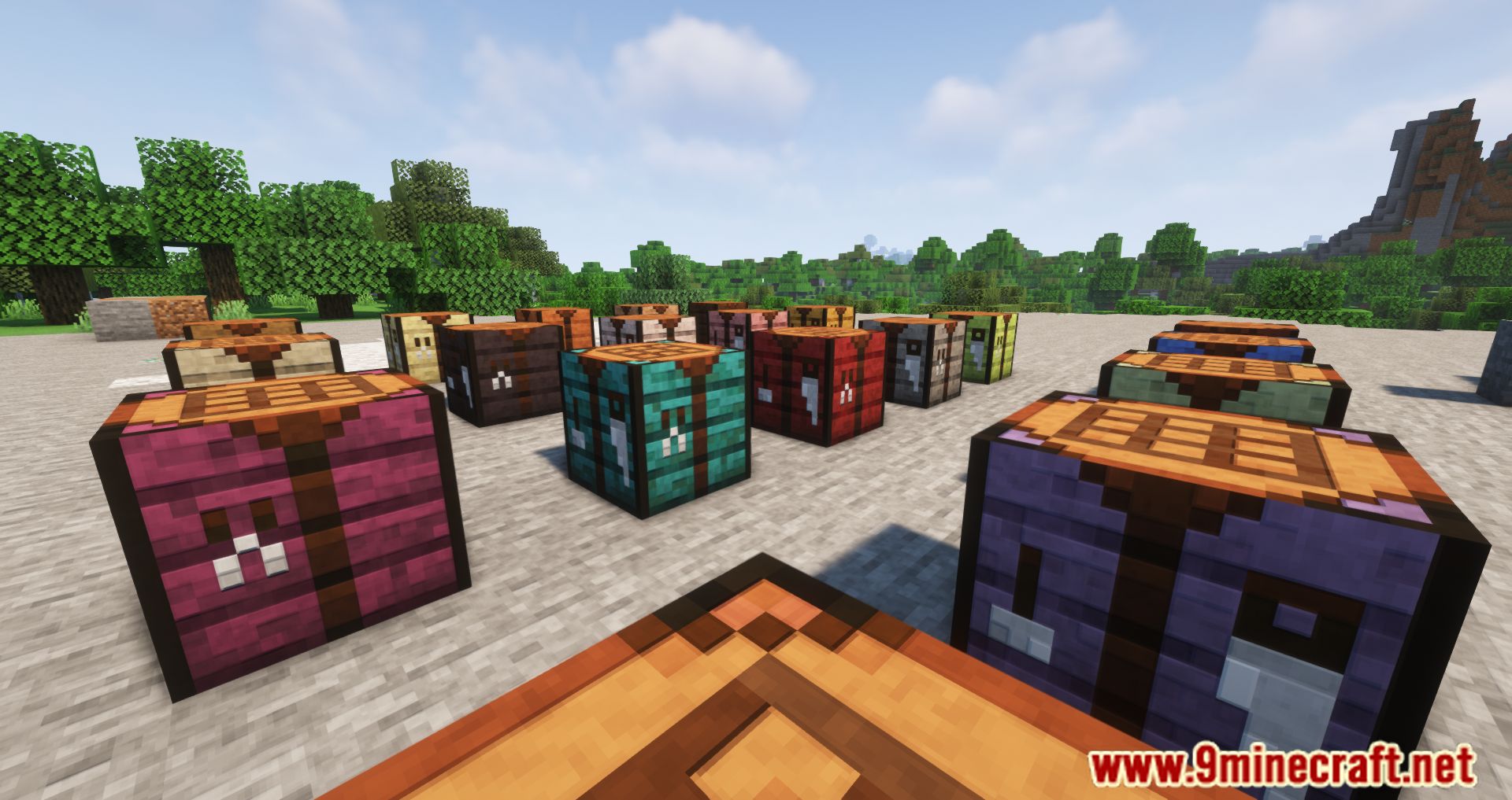 More Crafting Tables Mod (1.20.4, 1.19.4) - More Variants for The Ultimate Block 11