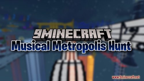 Musical Metropolis Hunt Map (1.20.4, 1.19.4) – A Hunt for Music Lovers Thumbnail