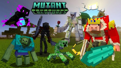 Mutant Creatures Addon (1.19, 1.18) – Minecraft PE/Bedrock Mod Thumbnail