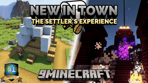New In Town Data Pack (1.21, 1.20.1) – The Settler’s Experience! Thumbnail