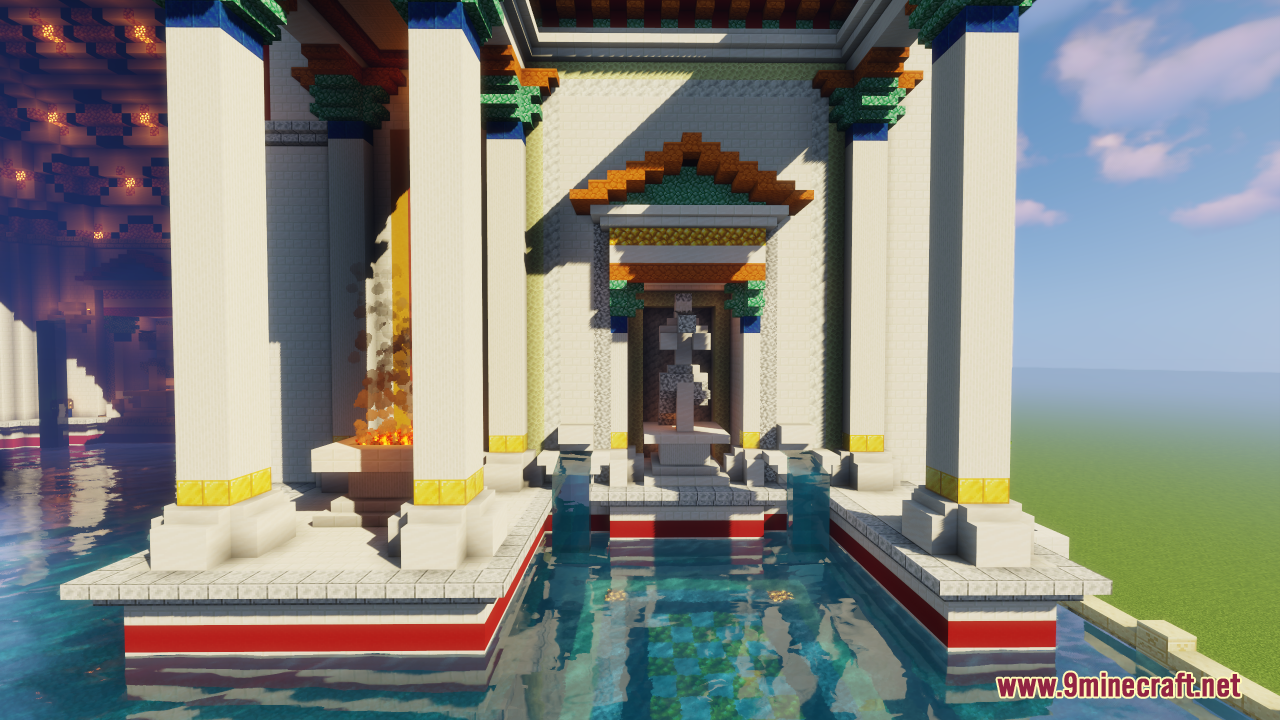 Nymphaeum of Petra Map (1.21.1, 1.20.1) - Historical Public Fountain Recreation 9