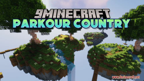 Parkour Country Map (1.20.4, 1.19.4) – A Parkour Adventure Like No Others Thumbnail