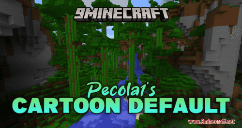 Pecola1’s Cartoon Default Resource Pack (1.20.6, 1.20.1) – Texture Pack Thumbnail