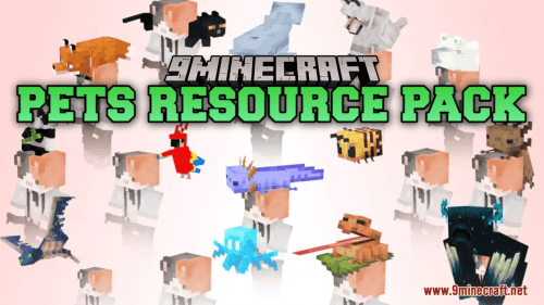 Pets Resource Pack (1.20.6, 1.20.1) – Texture Pack Thumbnail