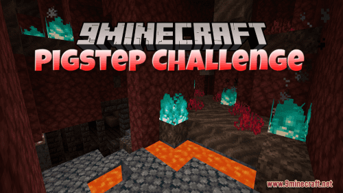 Pigstep Challenge Map (1.21.1, 1.20.1) – Put Your Willpower and Endurance To The Test Thumbnail