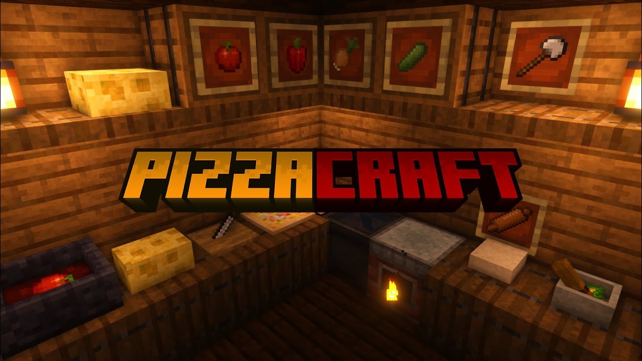 PizzaCraft Mod (1.20.1, 1.19.4) - Be a Chef and Pizza's Deliverer 1