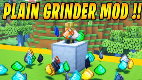 Plain Grinder Mod (1.20.1, 1.19.4) – Grind Up Ores Into Dust Thumbnail