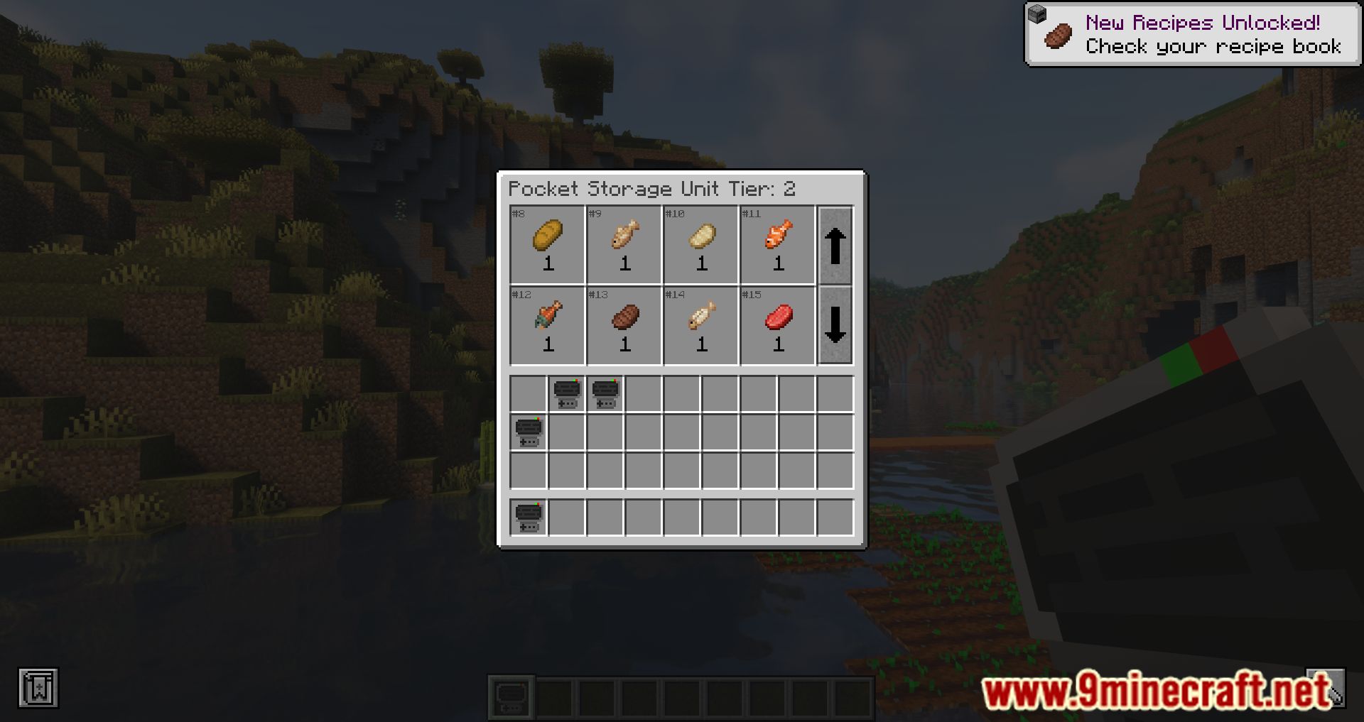 Pocket Storage Mod (1.20.4, 1.19.4) - Small Pocket Within Inventories 5