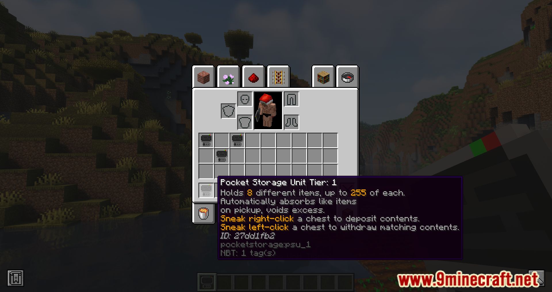 Pocket Storage Mod (1.20.4, 1.19.4) - Small Pocket Within Inventories 6