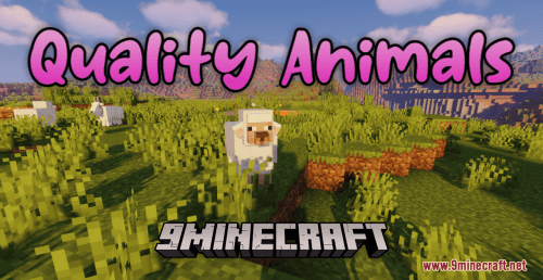 Quality Animals Resource Pack (1.20.6, 1.20.1) – Texture Pack Thumbnail