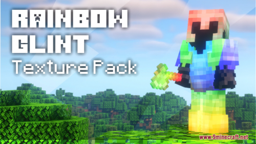 Rainbow Glint Resource Pack (1.20.6, 1.20.1) – Texture Pack Thumbnail