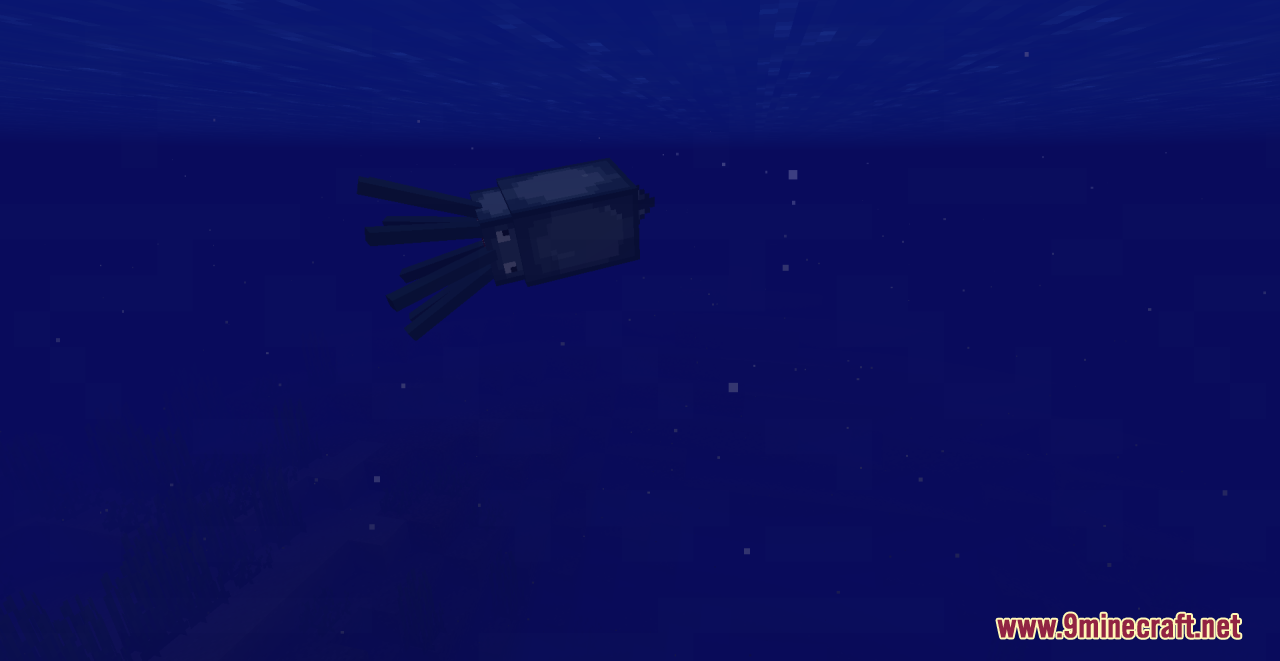 Realistic Squid Resource Pack (1.20.6, 1.20.1) - Texture Pack 5