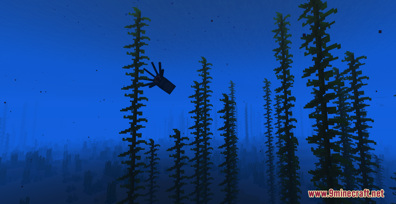 Realistic Squid Resource Pack (1.20.6, 1.20.1) - Texture Pack 6