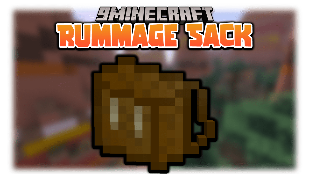 Rummage Sack Data Pack (1.19.3, 1.19.2) - Early Game Storage Solution 1