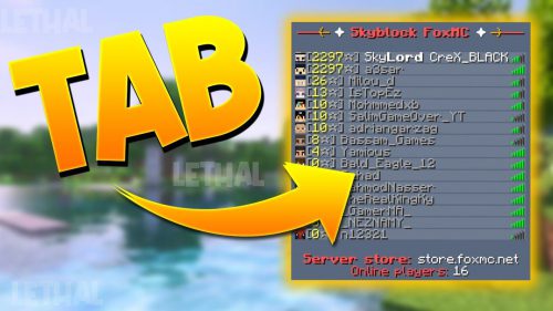 Server Tab Info Mod (1.20.1, 1.19.4) – Display TPS Information Thumbnail