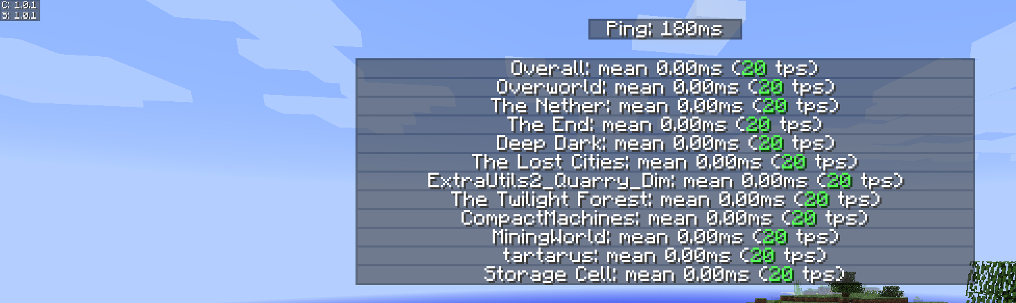 Server Tab Info Mod (1.20.1, 1.19.4) - Display TPS Information 4