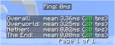 Server Tab Info Mod (1.20.1, 1.19.4) - Display TPS Information 8