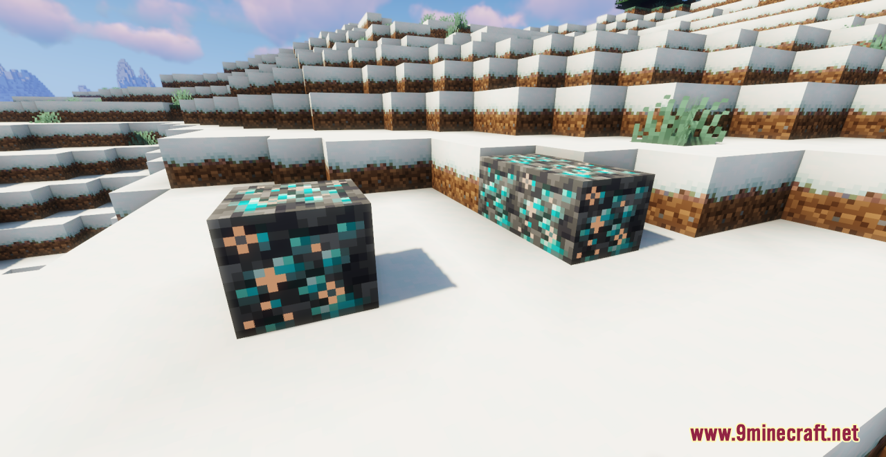 Shiny Sparkles Ores Resource Pack (1.20.6, 1.20.1) - Texture Pack 13