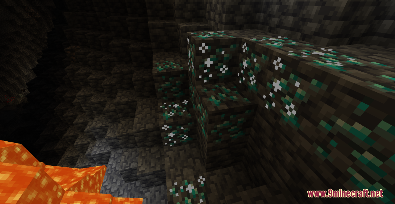 Shiny Sparkles Ores Resource Pack (1.20.6, 1.20.1) - Texture Pack 10