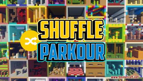 Shuffle Parkour 2 Map (1.21.1, 1.20.1) – Go As Far As You Can Thumbnail