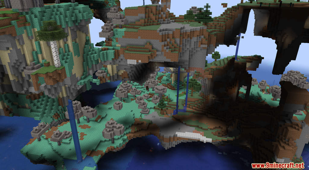 Sky Islands Dimension Data Pack (1.19.3, 1.19.2) - A World of Floating Isles 4