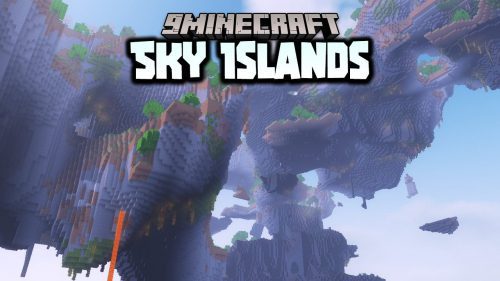Sky Islands Dimension Data Pack (1.19.3, 1.19.2) – A World of Floating Isles Thumbnail