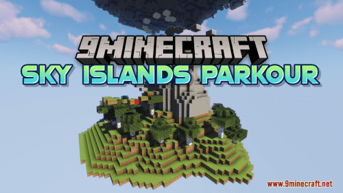 Sky Islands Parkour Map (1.20.2, 1.19.4) – Jumping From The Above Thumbnail